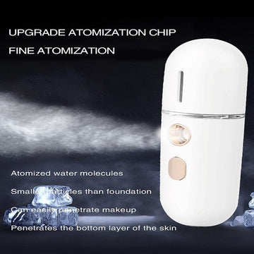 Mini steamer facial moisturizer