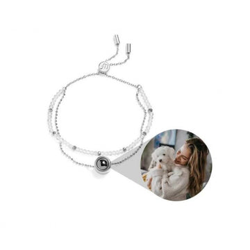 Customized Bracelet With 520 Color Photo Projections Languages